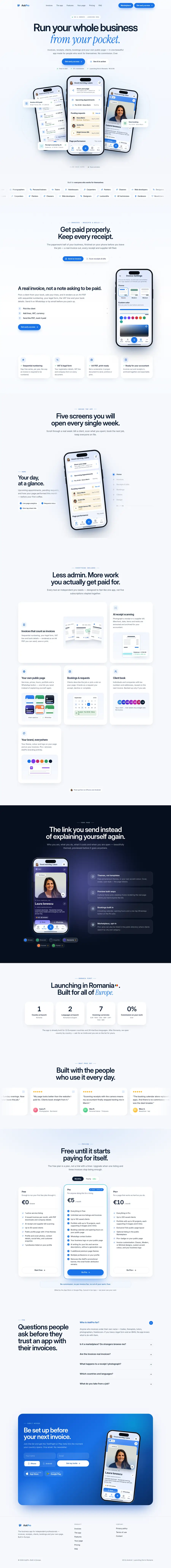 AskPro - Homepage