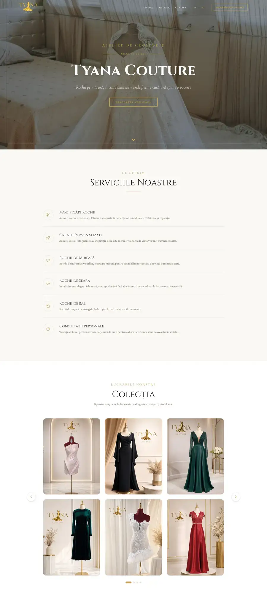 Tyana Couture - Homepage